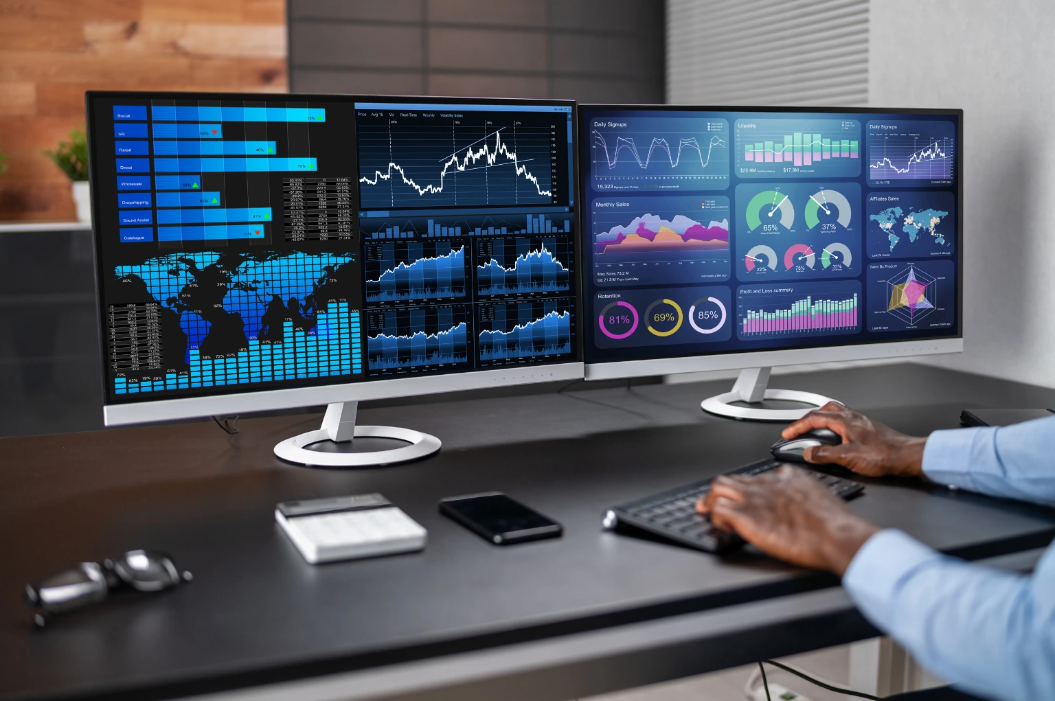 Dashboard analytics e-commerce con dati inutilizzati - marketing data-driven PMI Svizzera